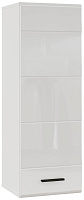 НК-МЕБЕЛЬ GLOSS шкаф навесной Белый/Белый глянец 71373113 (2 кор.) Модуль для гостиной