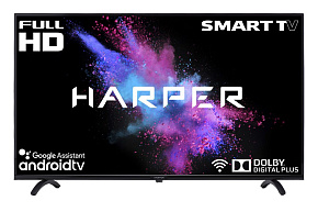 HARPER 40F720TS FHD SMART TV Google Безрамочный Телевизор HARPER 40F720TS