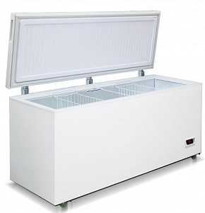 БИРЮСА 560KD 510л (ларь, глухая крышка) белый Морозильник