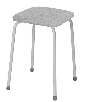 ЗМИ Табурет квадратный "Пенёк легкий" 184 серый Т 271 Табурет