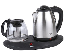 ATLANTA ATH-2591 black (1,8л. металл) Чайник