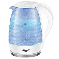 ATLANTA ATH-2467 white (1,7л. стекло) Чайник электрический