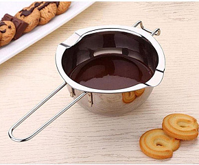 MALLONY Ковш для шоколада, Сioccolata, объём: 400 мл, из нержавеющей стали (108147) Ковш MALLONY Ковш для шоколада, Сioccolata, объём: 400 мл, из нерж