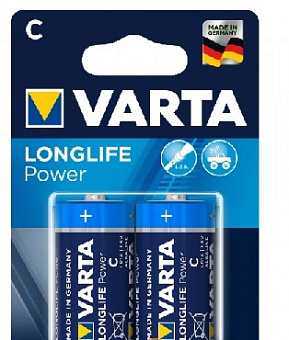 VARTA LR14 C BL2 HIGH ENERGY ALKALINE 1.5V (4914) (4914121412) Элементы питания
