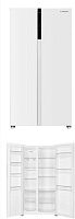 SNOWCAP SBS NF 472 W 472л белый Холодильник