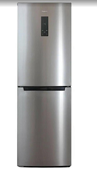 БИРЮСА I940NF 340л нержавеющая сталь Холодильник