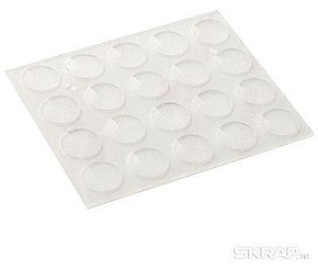 РЫЖИЙ КОТ Накладки-ограничители антиударные, на клейкой основе, 20 шт