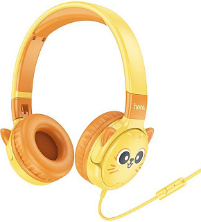 HOCO (6942007638586) W61 Yellow Наушники HOCO (6942007638586) W61 Yellow