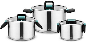 LARA LR02-123 Набор кастрюль LARA LR02-123