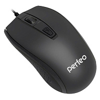 PERFEO (PF-4932) PROFIL PF-383-OP-B черная Мышь проводная оптическая