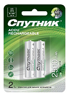 СПУТНИК Аккумулятор NI-MH HR6 2500 MAH Аккумулятор