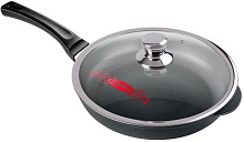 РОССИЯ Сковорода 280/55мм Классик пласт/руч. с кр. (п/у), с2811а