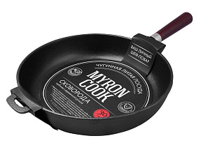 MYRON COOK XG730N чугунная глуб 30см Сковорода MYRON COOK XG730N чугунная глуб 30см