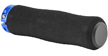 STELS Грипсы XH-GN01BL 130 мм чёрные, материал EVA, синие кольца, в инд. упаковке 150245 LU089190 Грипсы STELS Грипсы XH-GN01BL 130 мм чёрные, материа