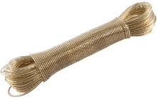 РЫЖИЙ КОТ Шнур бельевой металл 25 м., суперпрочный (171171) Шнур бельевой