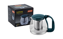 MALLONY Чайник заварочный DECOTTO-AS-750, объем: 0,75 л, с пластик ручкой, фильтр из нерж стали (910111) Чайник заварочный MALLONY Чайник заварочный D