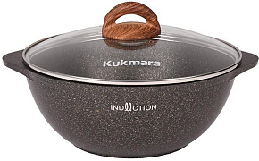 KUKMARA кгои37а а/пр литой 3,5л д/плова стекл/кр Granit ultra original индукция Казан
