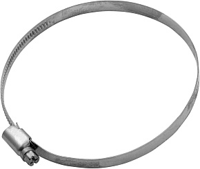 СИБРТЕХ Хомуты нержавеющая сталь, Стандартное болтовое крепление 90-110 мм, 25 штук в упаковке, ширина 9 мм 47588