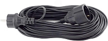 CADENA Удлинитель-шнур бухта BASE 30м бз ПВС 2*1 10А черный