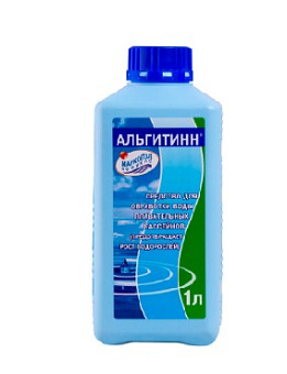 МАРКОПУЛ КЕМИКЛС Средство для бассейна Маркопул Альгитинн, от водорослей, непенящийся,1л (14) ХИМ32 Средство от водорослей