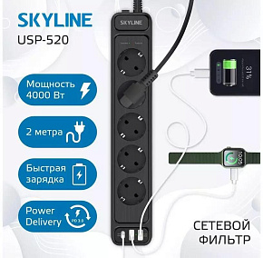 SKYLINE USP-520 Black PD3.0