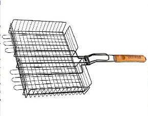 PALISAD Решетка гриль 260х320х65мм объемная антиприг.69552 Решетка-гриль