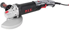 P.I.T. Шлифмашина угловая электрич. PWS150-C1 (1260Вт, 150х22,2мм, 3000-9000 об/мин, М14, клав.выкл)