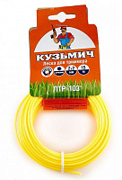 КУЗЬМИЧ ЛТР-103 Леска для триммера 2,0мм*15м (шестигранник) (260) Леска