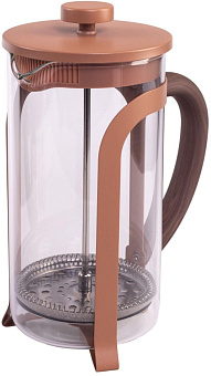 DOMENIK DMF263 Френч-пресс COLOR&WOOD карамельный 1000мл Френч-пресс DOMENIK DMF263 Френч-пресс COLOR&WOOD карамельный 1000мл