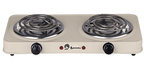 ВАСИЛИСА ВА-902 спираль двухконфорочная бежевый (6) Настольная плитка ВАСИЛИСА ВА-902 спираль двухконфорочная бежевый (6)