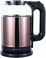 KELLI KL-1807 Бронзовый Чайник электр.