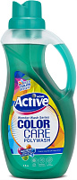 ACTIVE Гель для стирки цветного белья "COLOR CARE Poly Wash" 1500 мл, Green (9/432) Гель для стирки ACTIVE Гель для стирки цветного белья "COLOR CARE 