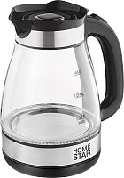 HOMESTAR HS-1044 (1,8л. стекло) Чайник