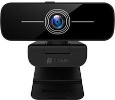 OKLICK Камера Web Оклик OK-C001FH черный 2Mpix (1920x1080) USB2.0 с микрофоном Веб-камера