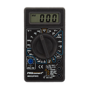PROCONNECT (13-3012) M832 (DT832) Портативный мультиметр Измерительный прибор