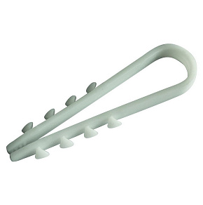 SMARTBUY (SBE-CJ-10-w) белый - 100 шт. дюбель-хомут