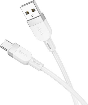 HOCO (6942007636254) X109 USB 3.0A для Type-C White 1 м Кабель