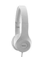 HOCO (6931474708298) W21 Graceful Charm серый Наушники-гарнитура HOCO (6931474708298) W21 Graceful Charm серый