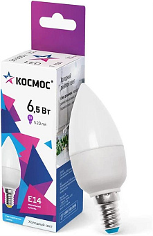 КОСМОС LkecLED6.5wCNE1465 белый Лампа светодиодная