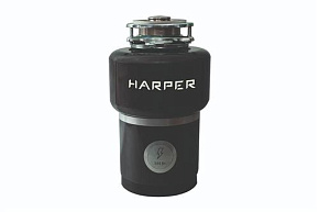 HARPER HWD-600D02 черный Измельчитель пищевых отходов