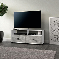 БИТЕЛ СОНИ Белый/ Ателье светлое (1 кор.) Тумба ТВ