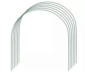 GRINDA 422311-85-90 Дуги для парника проволочные 2,2м, 6шт Дуги