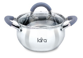 LARA LR02-482 BELL 3,6л Кастрюля LARA LR02-482 BELL 3,6л