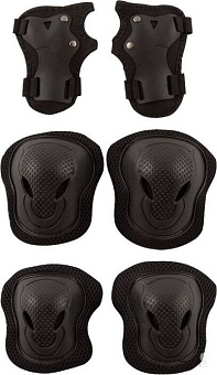 ПОБЕДИТЪ Комплект защиты (наколенники, наладонники, налокотники) SH-006 (008642) Защита для катания
