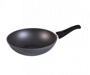 МЕЧТА 078701 ВОК 28см Гранит со съемной ручкой Посуда МЕЧТА 078701 ВОК 28см Гранит со съемной ручкой