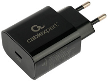 CABLEXPERT (21076) MP3A-PC-45, QC3.0/PD, 1 порт Type-C, черный, пакет Универсальный адаптер питания