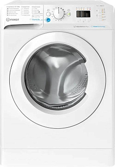 INDESIT BWSA 7109 WWV RU, Белый Стиральная машина фронтальная