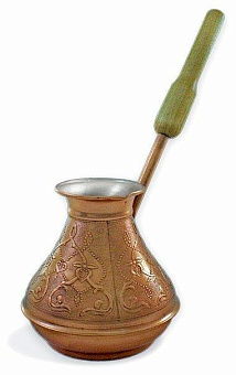 TIMA ВК-400 Восточная красавица медная 0,4л Турка