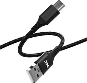 MORE CHOICE (4620202553973) K69a USB 3.0A для Type-C - 1м , черный Кабель