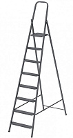 СИБРТЕХ Стремянка 8 ступеней, компактная, стальная Россия 97948 Лестница